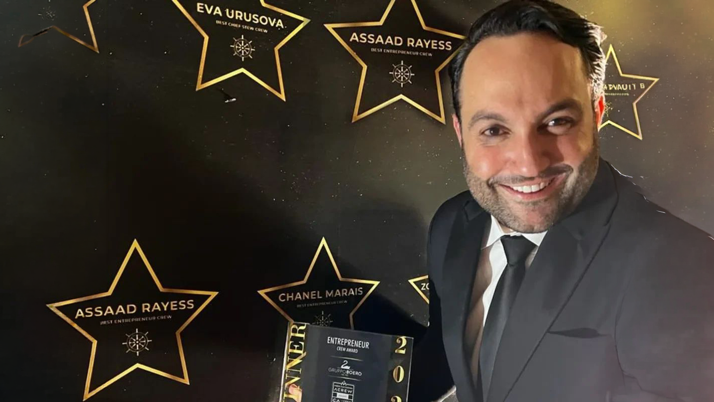 ACREW Awards: Assaad Rayess Named Best Entrepreneur Crew 2023